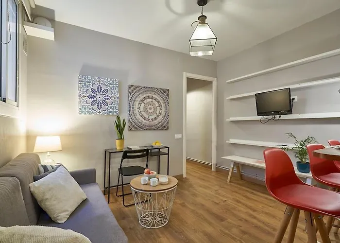 아파트 Bebarceloner Eixample - 2 Bedrooms 바르셀로나